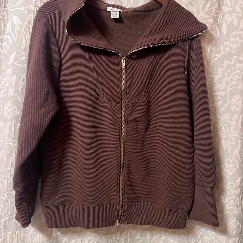 Brown Utility Jacket - Picture 3 of 4